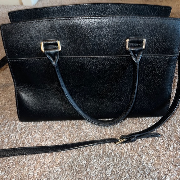 Kate Spade medium black crossbody purse with removable strap - Picture 4 of 8